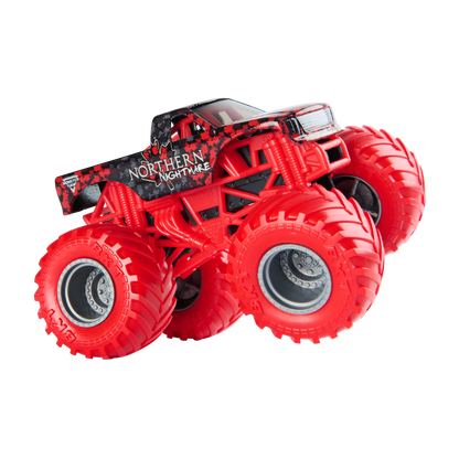 Monster Jam, Official Knightmare vs Norther Nightmare : Series 31 :: Die-Cast Monster Trucks, 1:64 Scale, Kids Toys for Boys Ages 3 and up