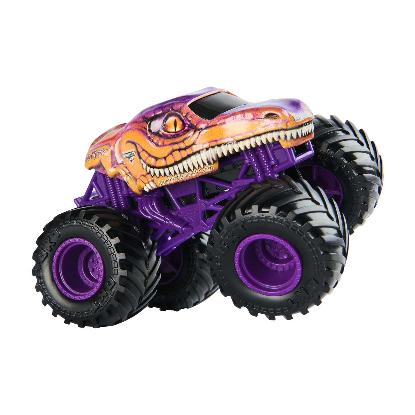 Monster Jam, Official Thunderoarus VS Velociraptor : Series 31 :: Die-Cast Monster Trucks, 1:64 Scale, Kids Toys for Boys Ages 3 and up