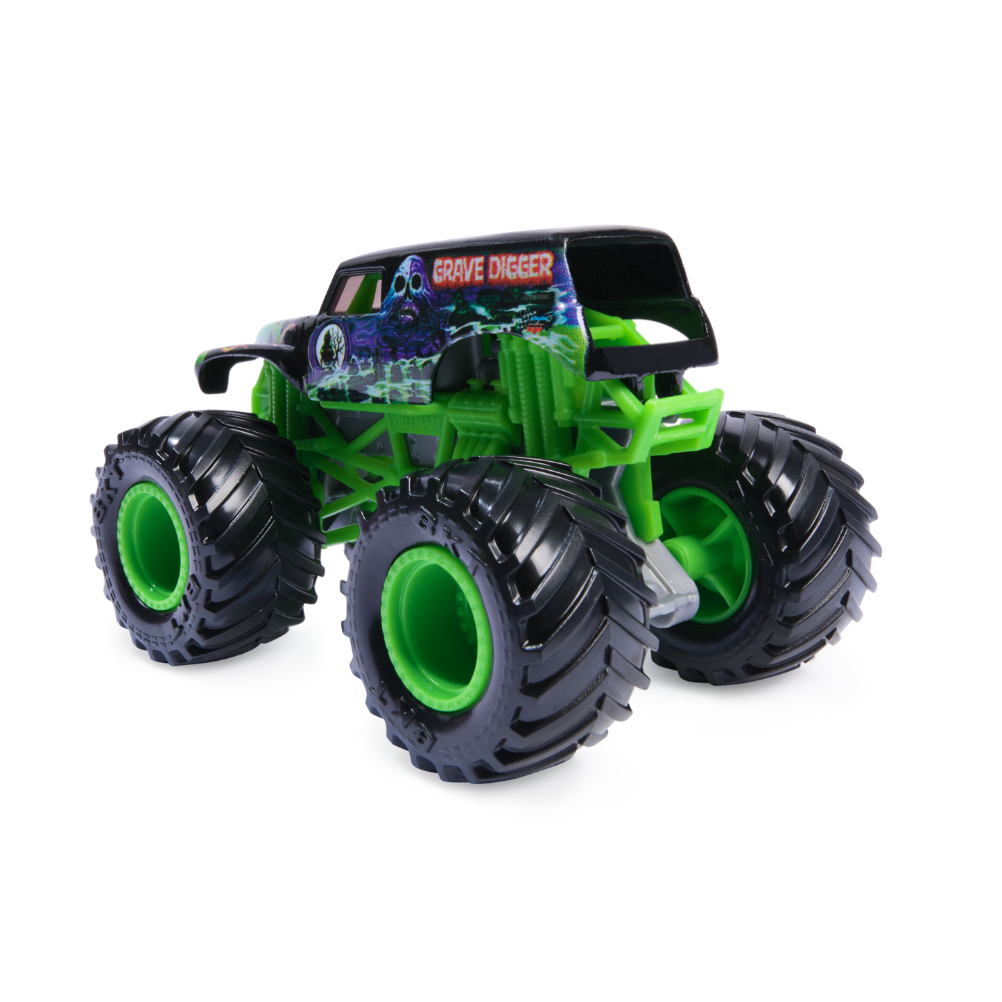 Monster Jam 1:64 Grave Digger Die-Cast Truck – Official Monster Jam Toy