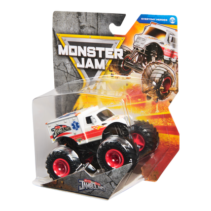 Monster Jam 1:64 Jambulance Die-Cast Truck – Official Monster Jam Toy