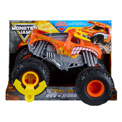 Monster Jam 1:18 Rev 'n Roar - Kids Toy, Ages 3 and up