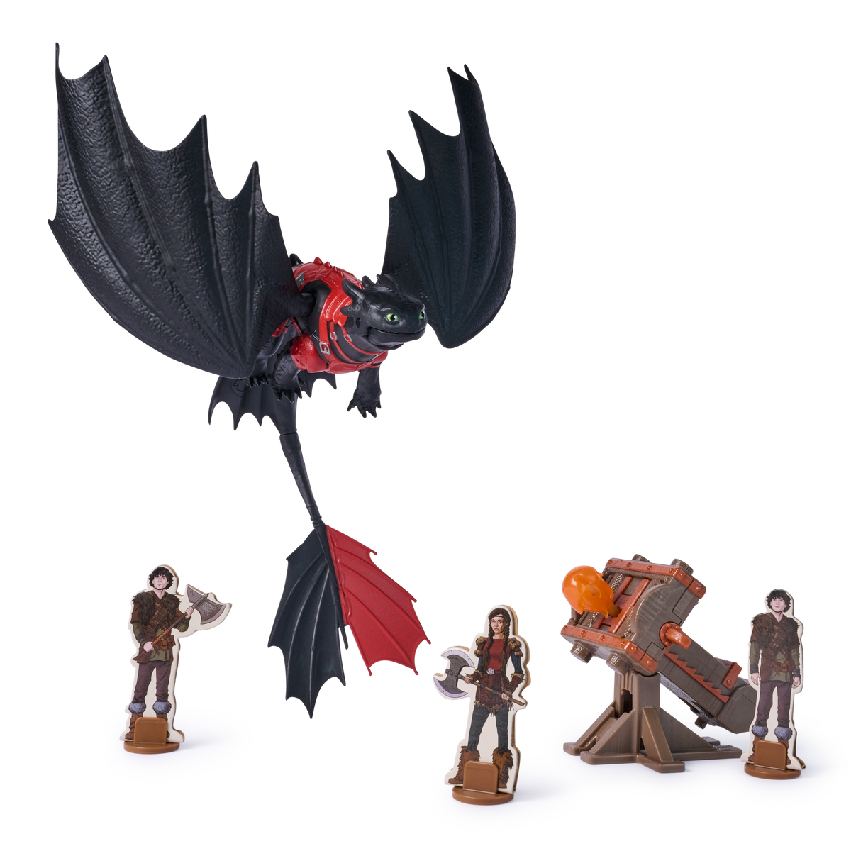 DreamWorks Dragons Blazing Battles Toothless Cannon Attack Playset