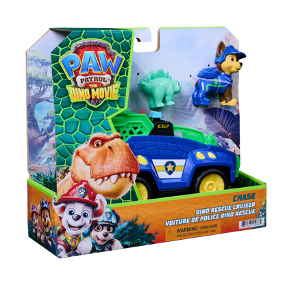 PAW Patrol: The Dino Movie, Chase Dino Rescue Cruiser with Figure