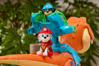 PAW Patrol: The Dino Movie, Roar & Explore Timmy Dinosaur with Rex Figure