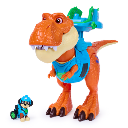 PAW Patrol: The Dino Movie, Roar & Explore Timmy Dinosaur with Rex Figure