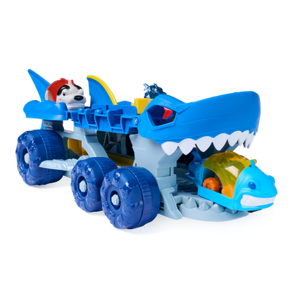 Monster Jam Mini Jams Megalodon Squid Takedown Playset with 2 Exclusive Die-Cast Trucks