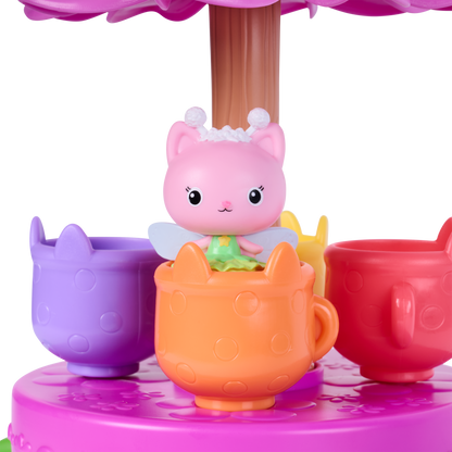 Gabby's Dollhouse Flutter-riffic Tea Party Playset with Fairy Ring & Figures