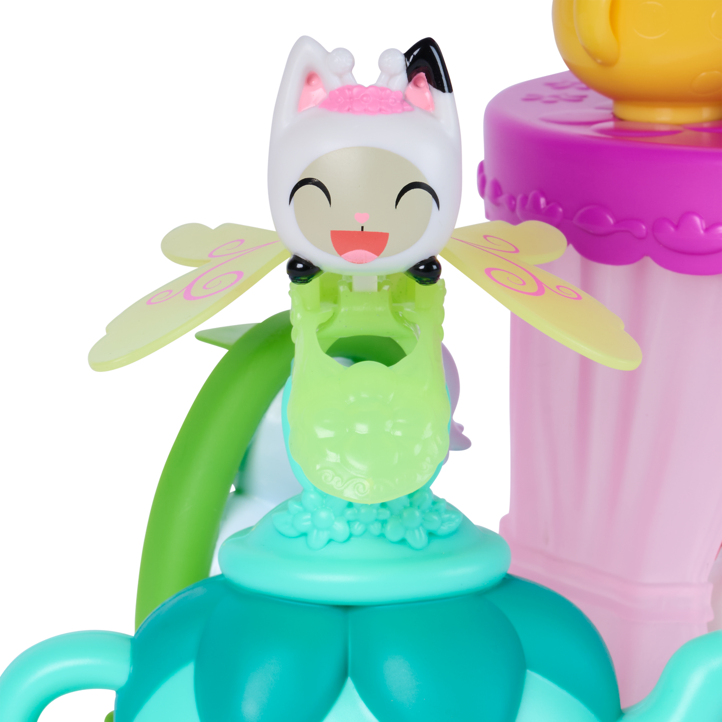 Gabby's Dollhouse Flutter-riffic Tea Party Playset with Fairy Ring & Figures