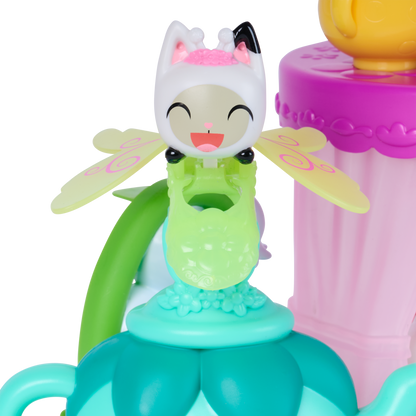 Gabby's Dollhouse Flutter-riffic Tea Party Playset with Fairy Ring & Figures