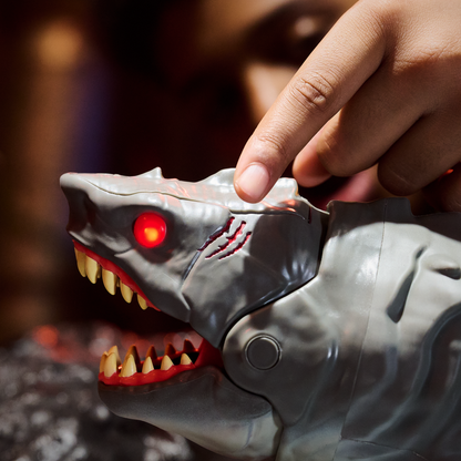 Primal Hatch Megalodon Interactive Hatching Egg Shark Toy with Reusable Tank