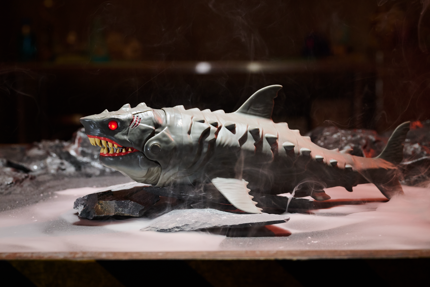 Primal Hatch Megalodon Interactive Hatching Egg Shark Toy with Reusable Tank
