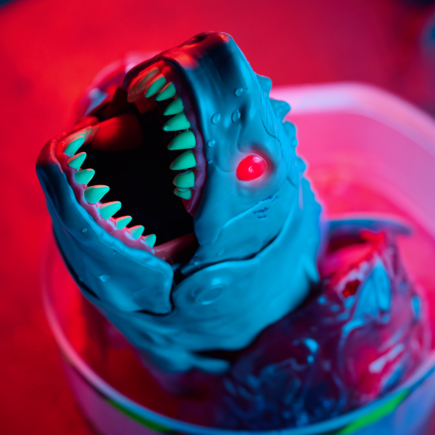 Primal Hatch Megalodon Interactive Hatching Egg Shark Toy with Reusable Tank