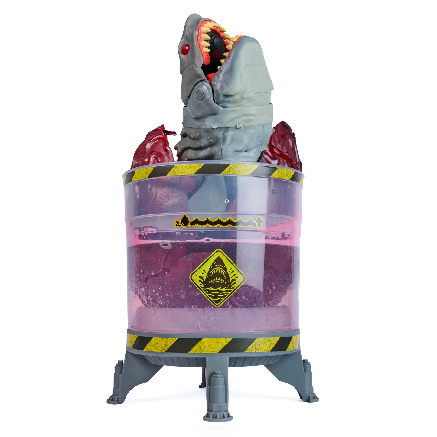 Primal Hatch Megalodon Interactive Hatching Egg Shark Toy with Reusable Tank