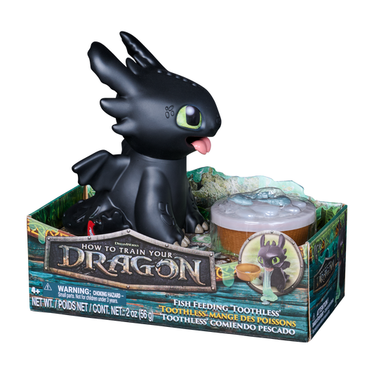 How to Train Your Dragon Fish Feeding Toothless Interactive Toy