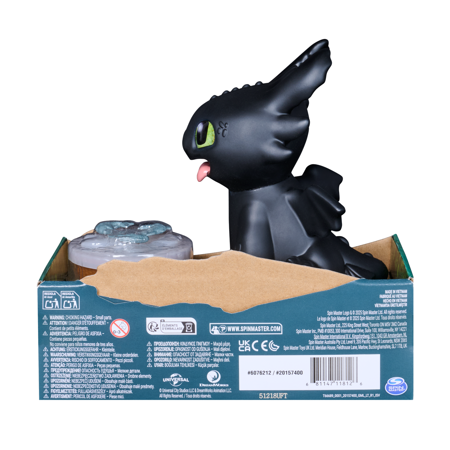 How to Train Your Dragon Fish Feeding Toothless Interactive Toy
