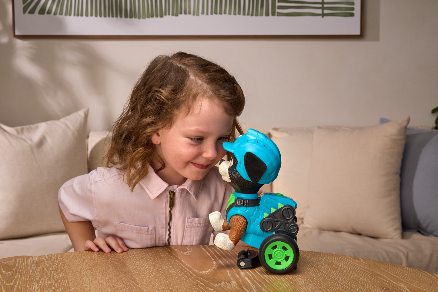 PAW Patrol: The Dino Movie, Rippin' Rescue Rex Pull-Back Action Figure