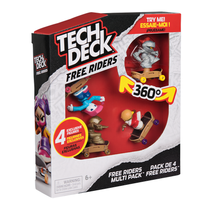 TED Free Riders Multipack - Kids Toy, Ages 3 and up