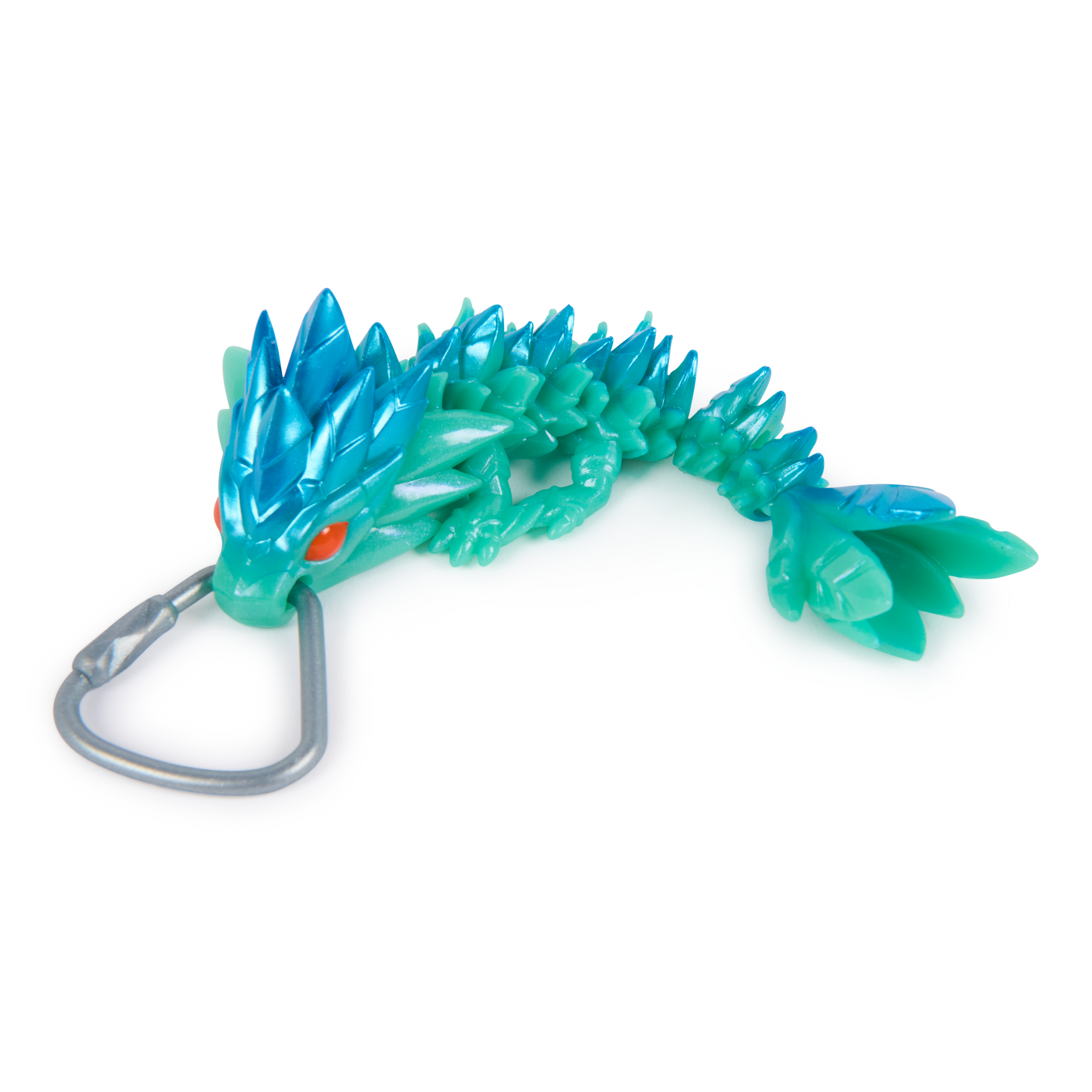 CrystaLynx Dragons Keychains – Collectible Articulated Mini Dragon Clip-On