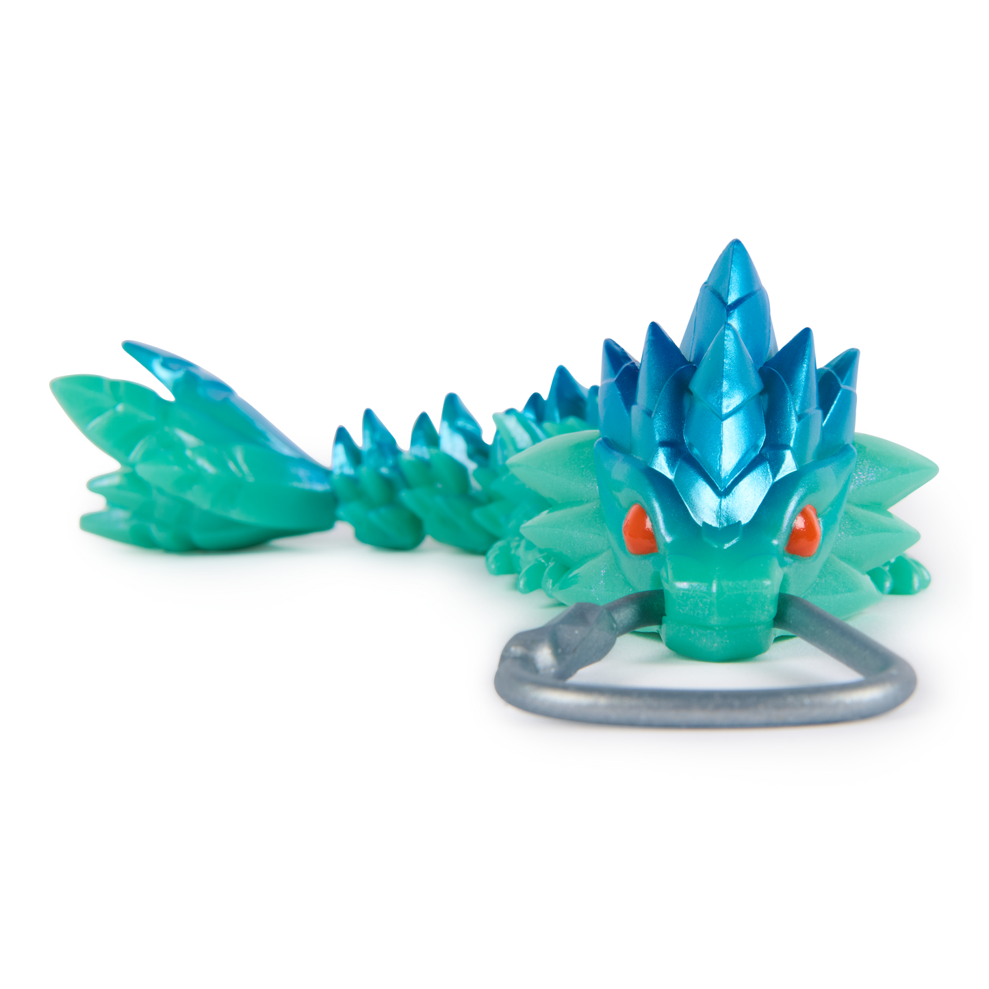 CrystaLynx Dragons Keychains – Collectible Articulated Mini Dragon Clip-On