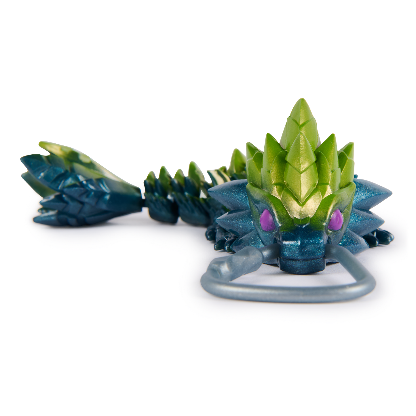 CrystaLynx Dragons Keychains – Collectible Articulated Mini Dragon Clip-On