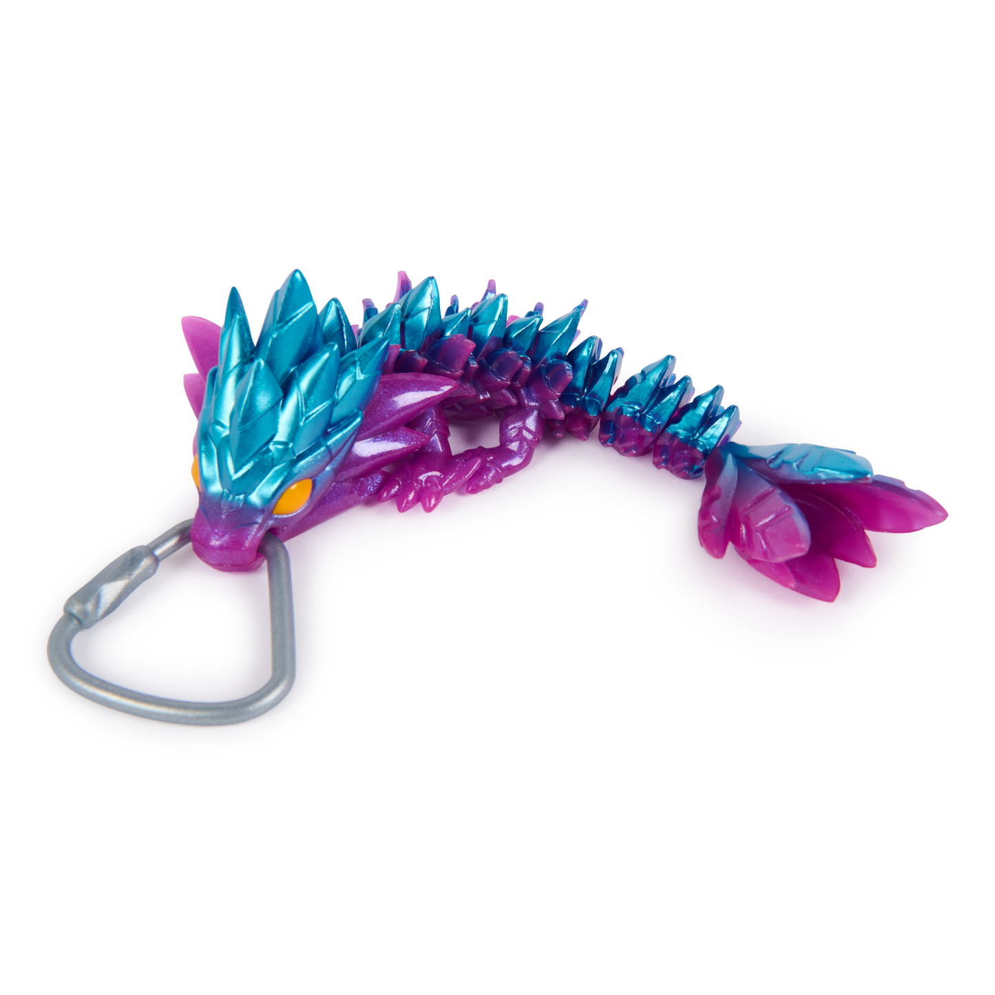 CrystaLynx Dragons Keychains – Collectible Articulated Mini Dragon Clip-On