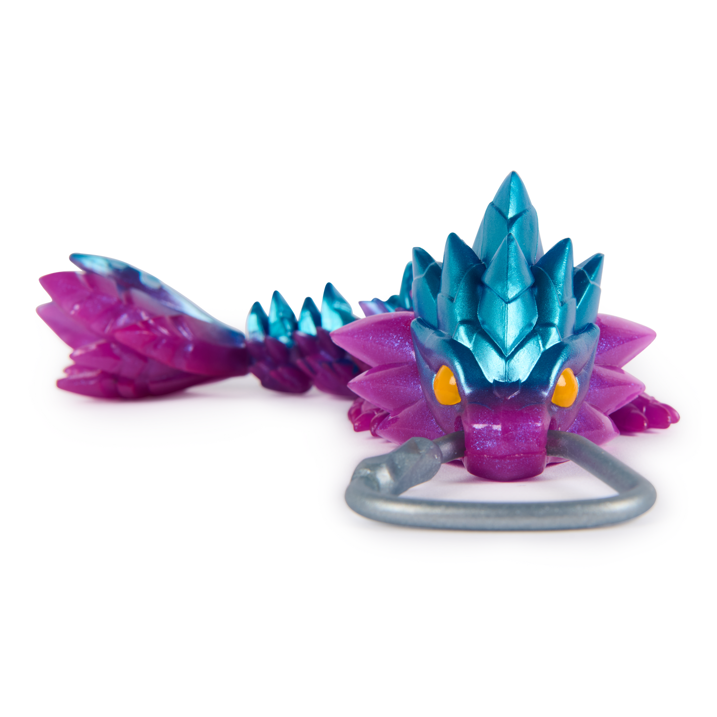 CrystaLynx Dragons Keychains – Collectible Articulated Mini Dragon Clip-On