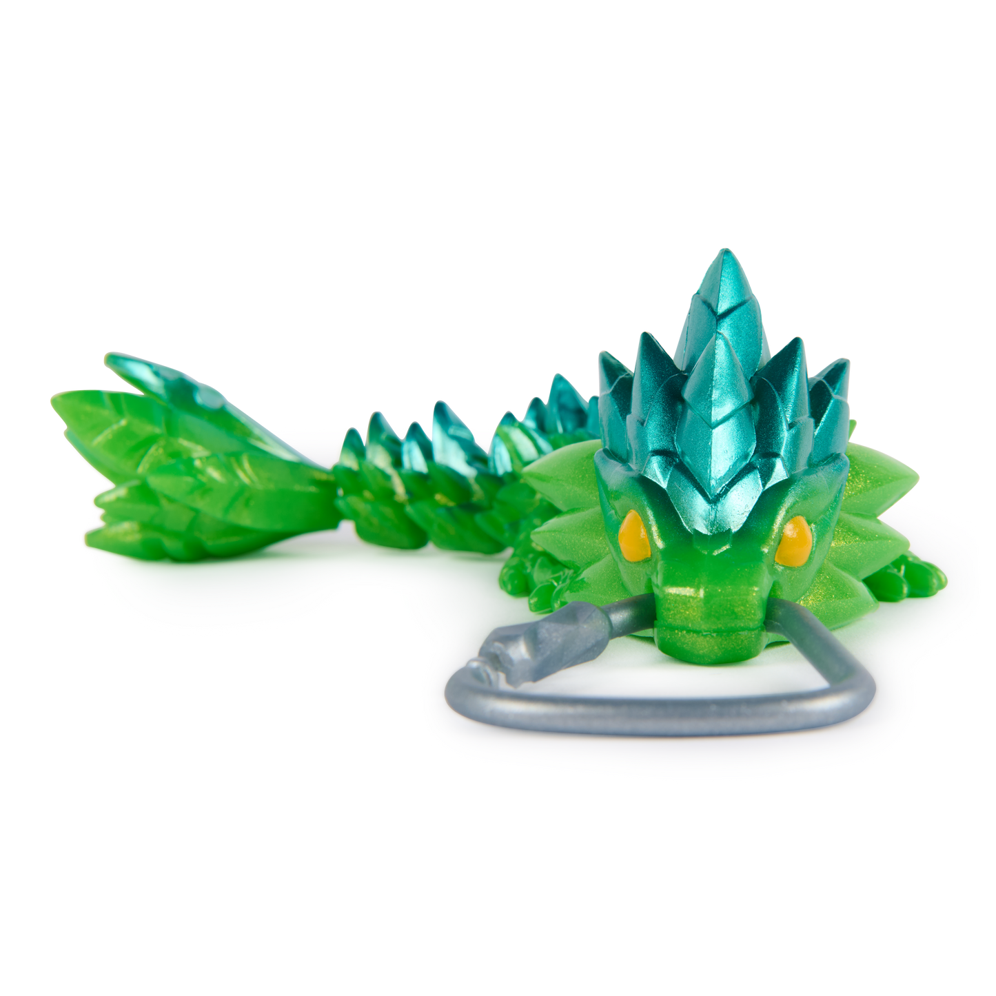 CrystaLynx Dragons Keychains – Collectible Articulated Mini Dragon Clip-On