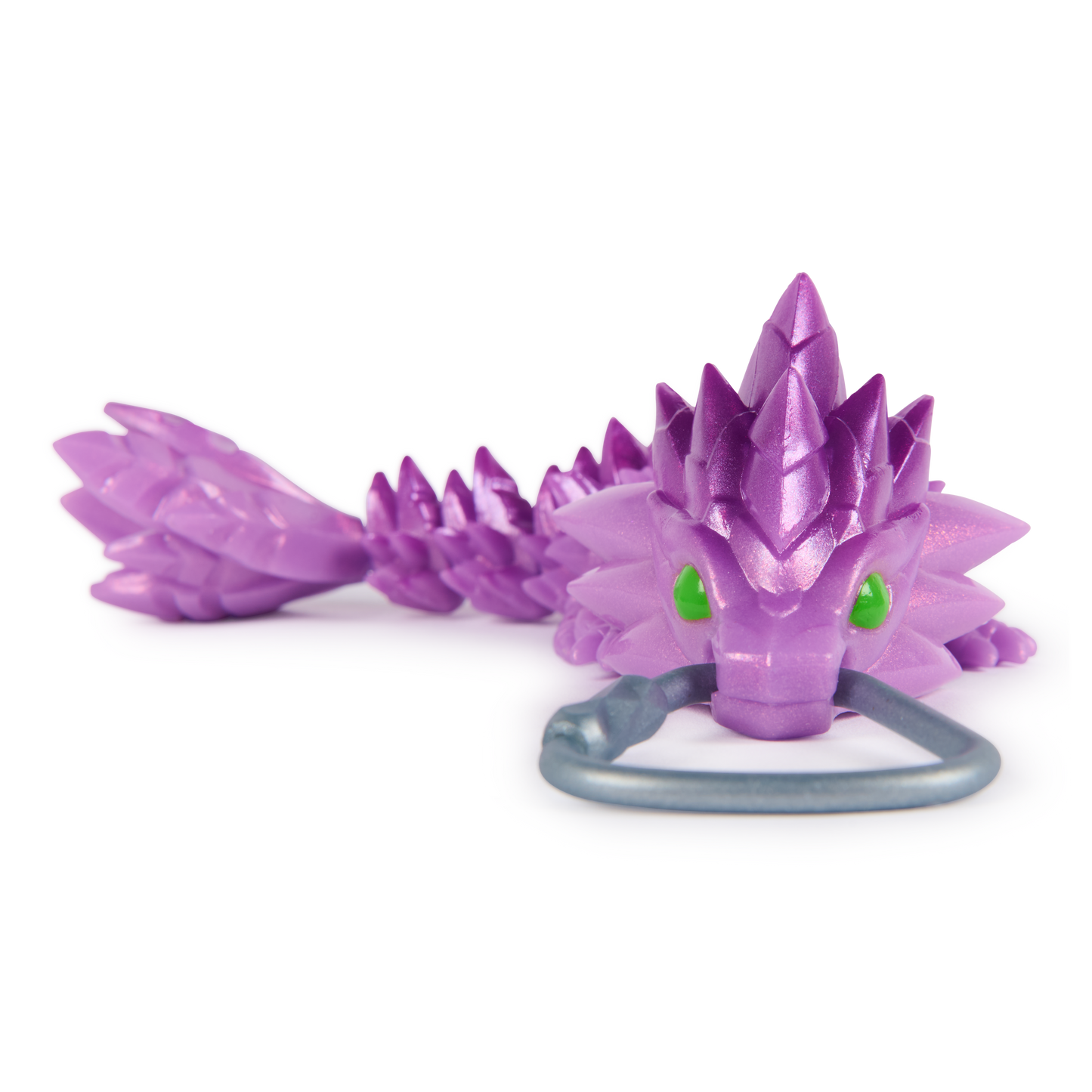 CrystaLynx Dragons Keychains – Collectible Articulated Mini Dragon Clip-On