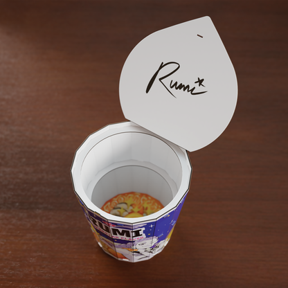 4D Build KPop Demon Hunters Rumi in Ramyeon Cup 3D Puzzle Model Kit