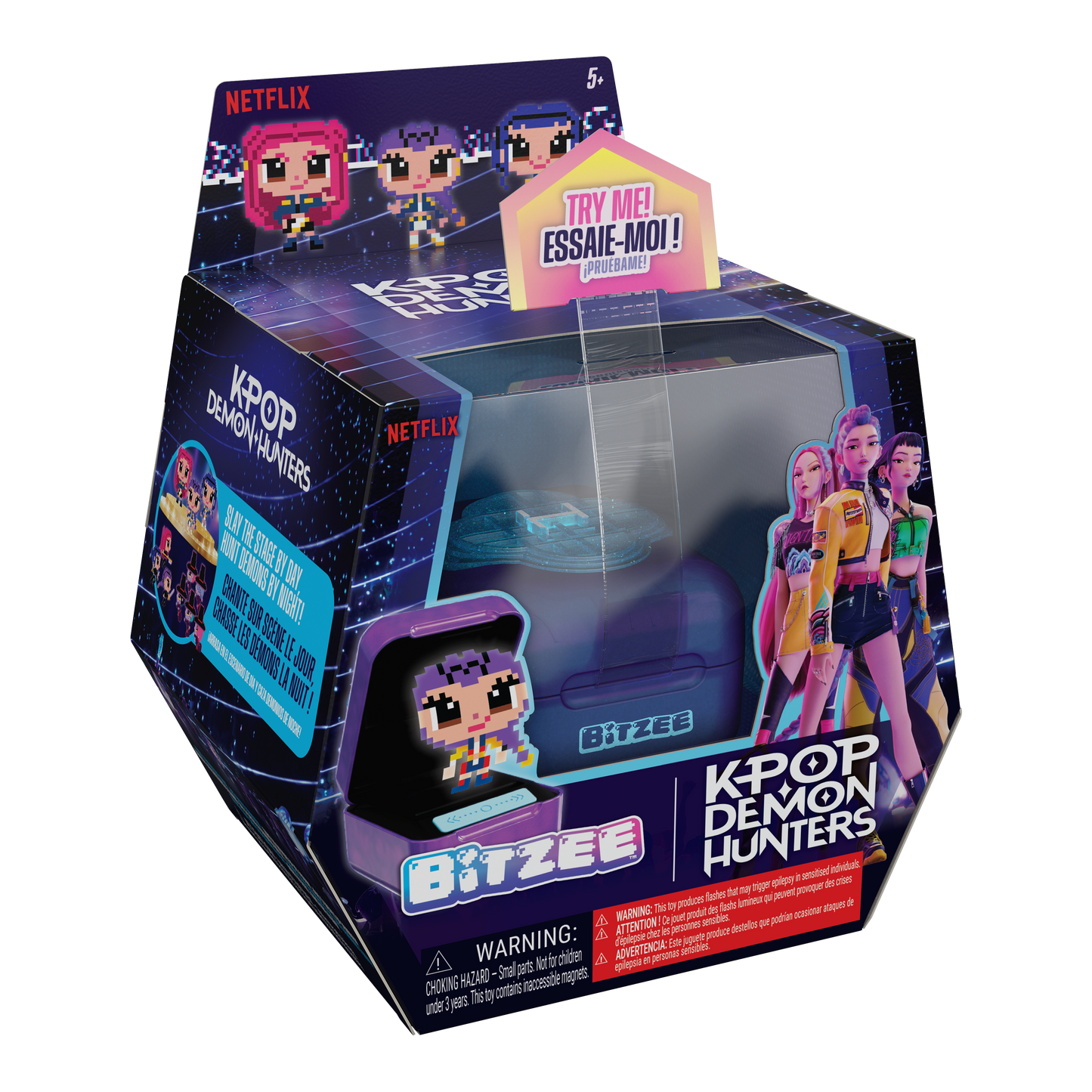 K-Pop Demon Hunters Bitzee Stage - Kids Toy, Ages 3 and up