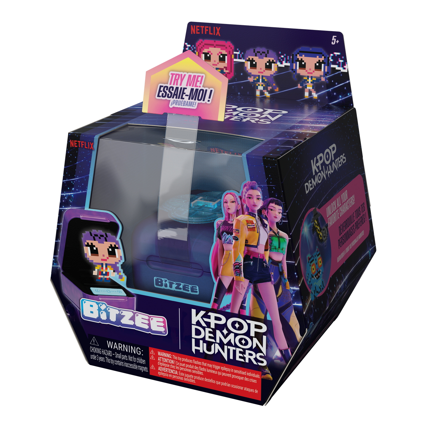 K-Pop Demon Hunters Bitzee Stage - Kids Toy, Ages 3 and up