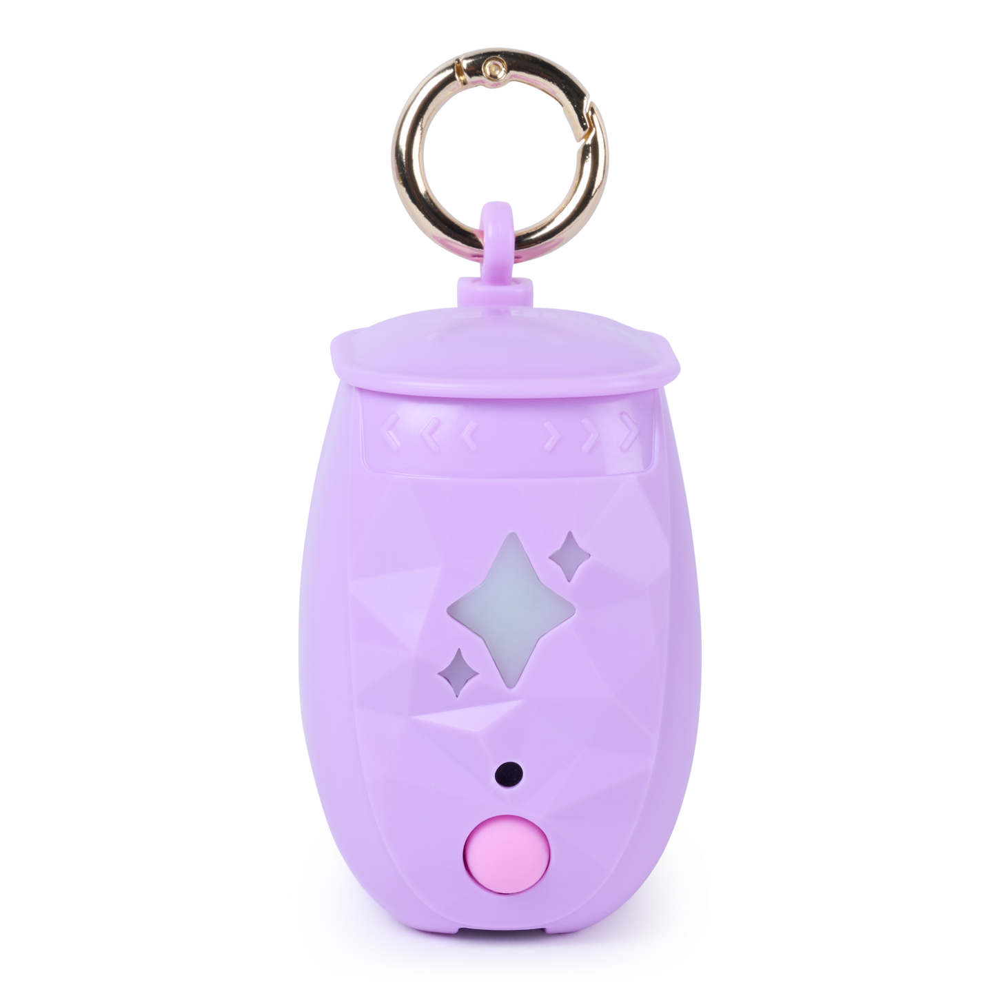 Peekimo Interactive Pet & Wearable Toy - Pink | Screen-Free Virtual Pet with 100+ Reactions