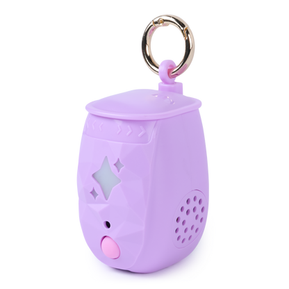 Peekimo Interactive Pet & Wearable Toy - Pink | Screen-Free Virtual Pet with 100+ Reactions