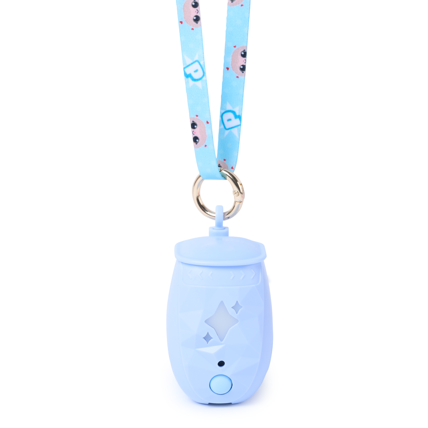Peekimo Interactive Pet & Wearable Toy - Pink | Screen-Free Virtual Pet with 100+ Reactions