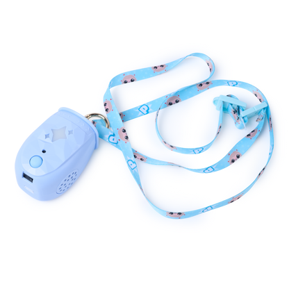 Peekimo Interactive Pet & Wearable Toy - Pink | Screen-Free Virtual Pet with 100+ Reactions