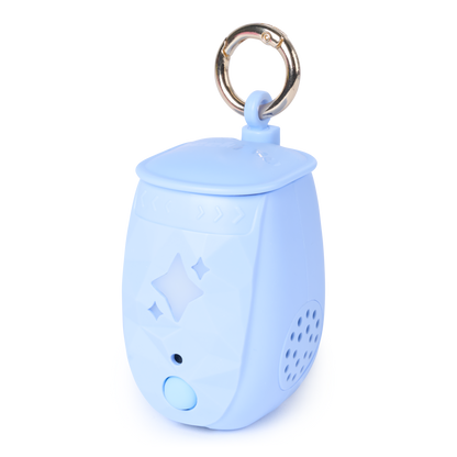 Peekimo Interactive Pet & Wearable Toy - Pink | Screen-Free Virtual Pet with 100+ Reactions