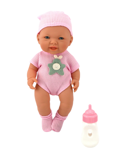 🎀 Isabelle 11" Muñeca Bebé de Vinilo | El Mundo de Emilia