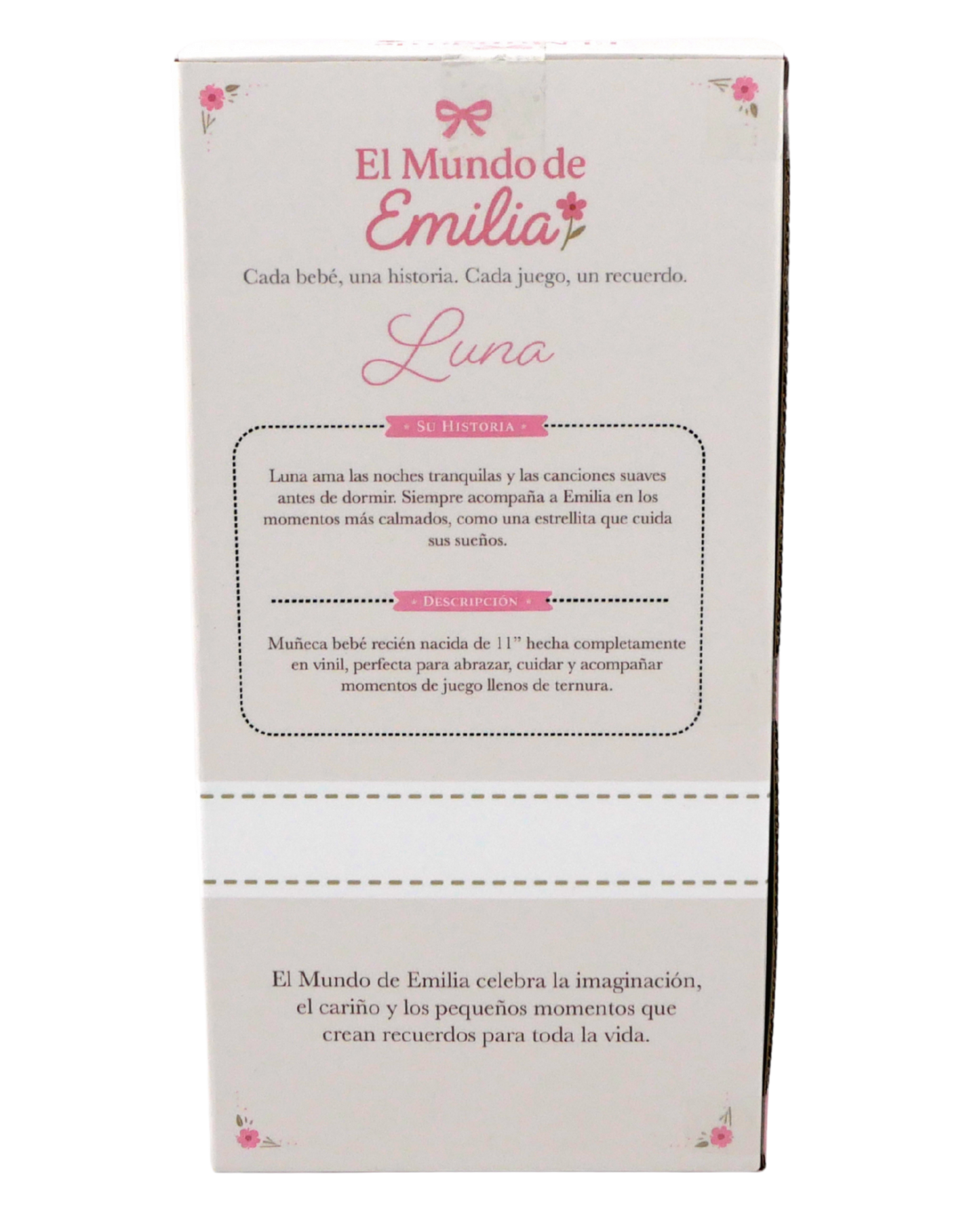 🌙 Luna: Muñeca Bebé Recién Nacida de Vinilo 11" | El Mundo de Emilia