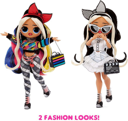 L.O.L. Surprise! OMG Movie Magic Starlette Fashion Doll with 25 Surprises Including 2 Outfits, 3D Glasses, Accessories, Reusable Playset– Gift for Kids, Toys for Girls Boys Ages 4 5 6 7+ Years Old