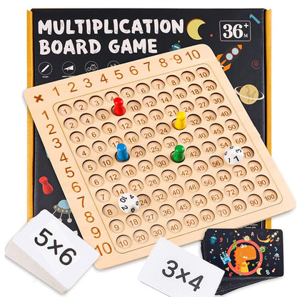 Juego Montessori de Multiplicación en Madera – NAP Toy Shop