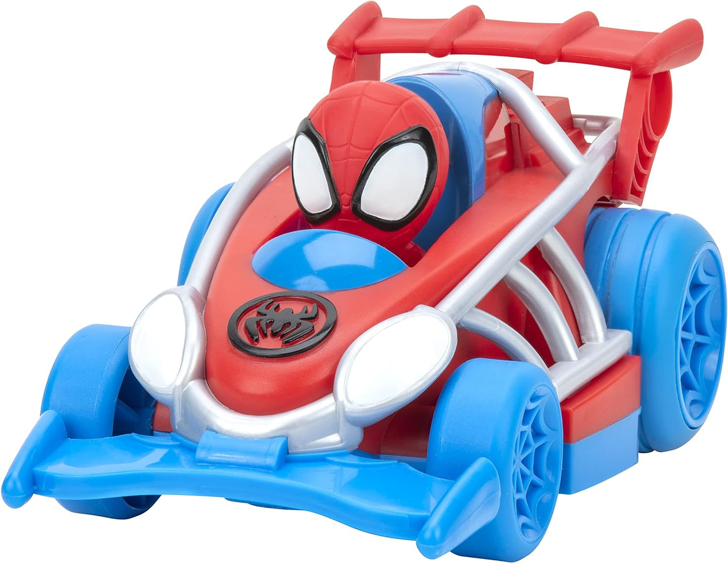 Marvel Spidey and His Amazing Friends Webbed Wheelie Vehicle - Features Built-in Spidey Super Hero