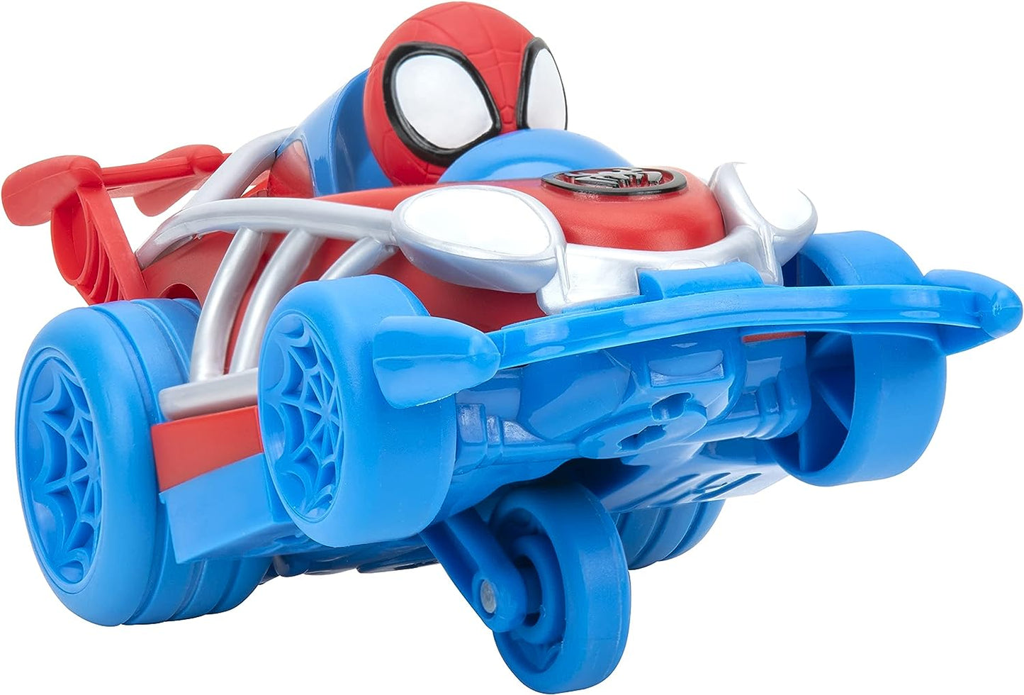 Marvel Spidey and His Amazing Friends Webbed Wheelie Vehicle - Features Built-in Spidey Super Hero