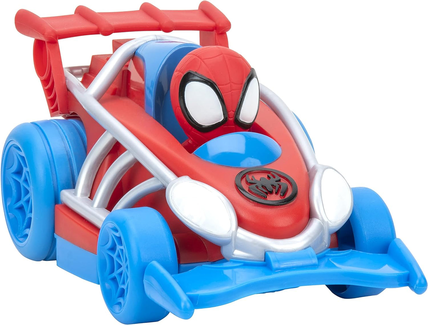 Marvel Spidey and His Amazing Friends Webbed Wheelie Vehicle - Features Built-in Spidey Super Hero