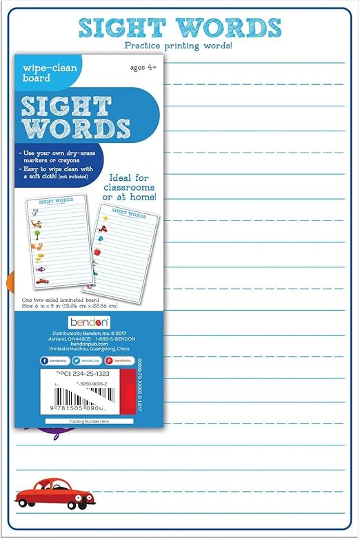 Practice Writting Sight Words