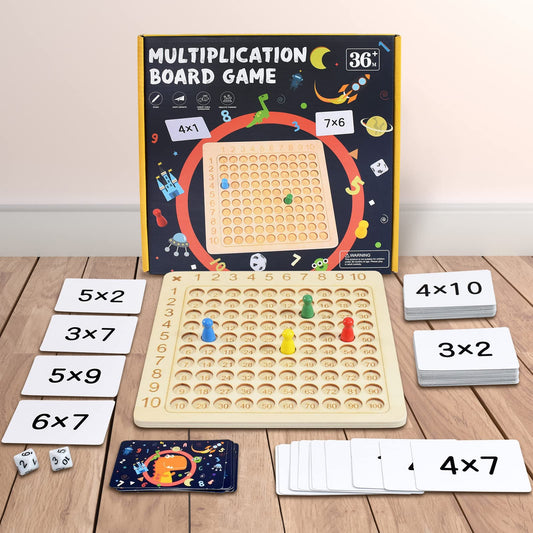 Juego Montessori de Multiplicación en Madera – NAP Toy Shop