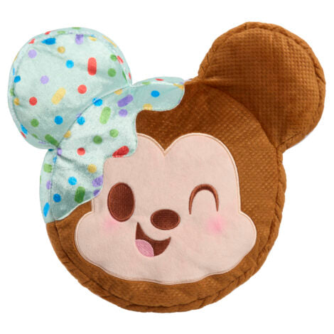 Disney Munchlings Squeeze-A-Munch Large Scented Mint Dipped Ice Cream Sandwich Mickey Mouse Plush