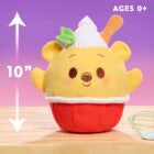 Disney Munchlings Squeeze-A-Munch Large Lemon Mint Shaved Ice Winnie the Pooh Plush