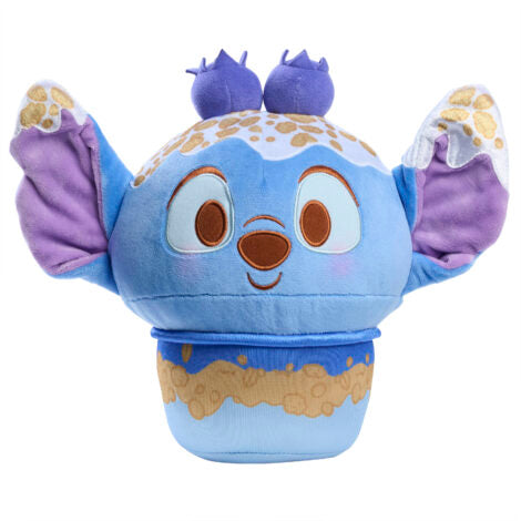 Disney Munchlings Squeeze-A-Munch Large Scented Blueberry Crumble Frozen Yogurt Stitch Plush