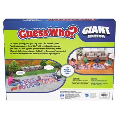 Giant Guess Who - Kids Toy, Ages 3 and up
