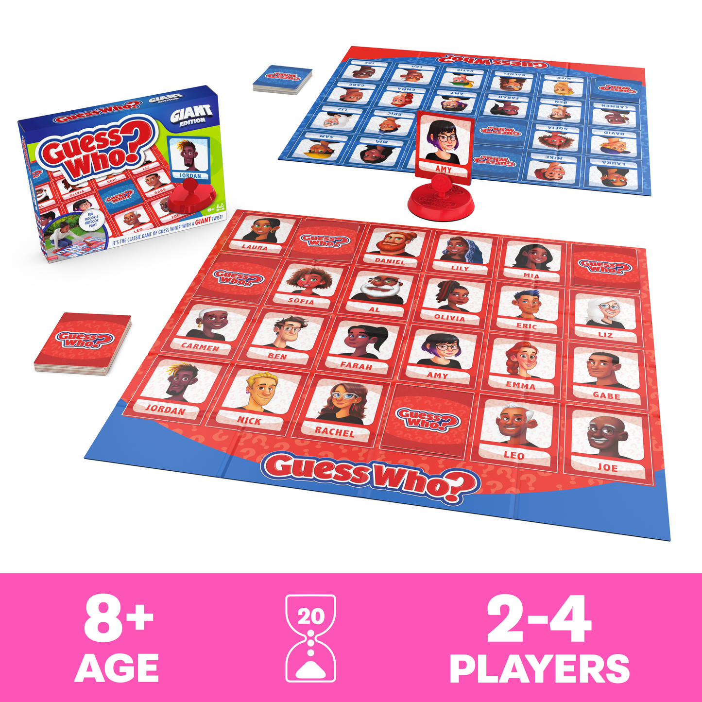 Giant Guess Who - Kids Toy, Ages 3 and up